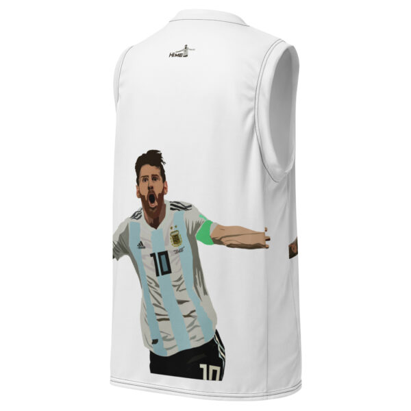 Recycled unisex basketball jersey - Image 2