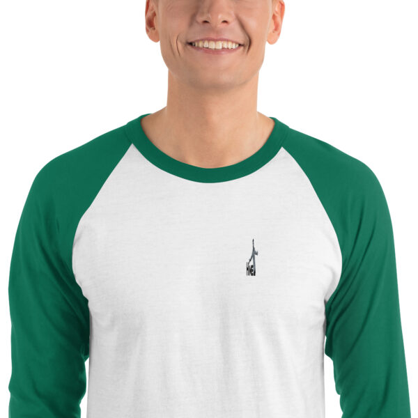 3/4 sleeve raglan shirt - Image 2