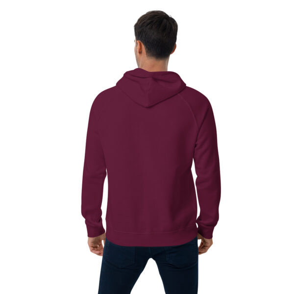 Unisex eco raglan hoodie - Image 12