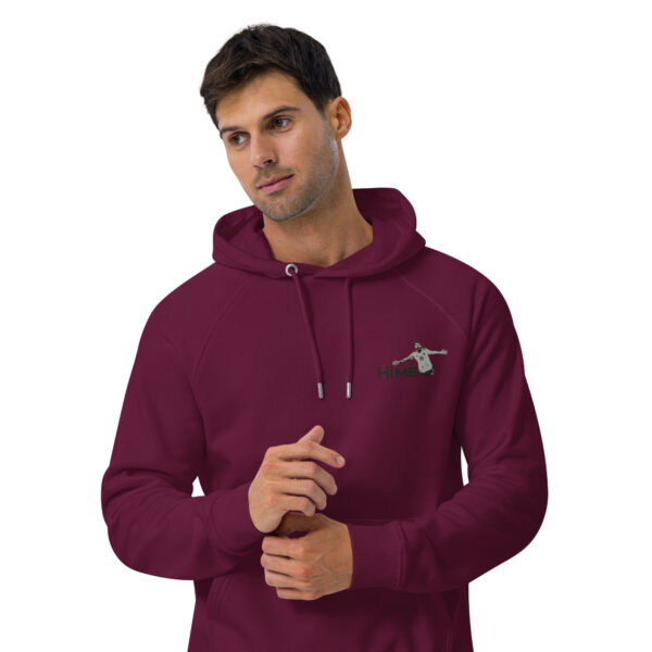 Unisex eco raglan hoodie - Image 15
