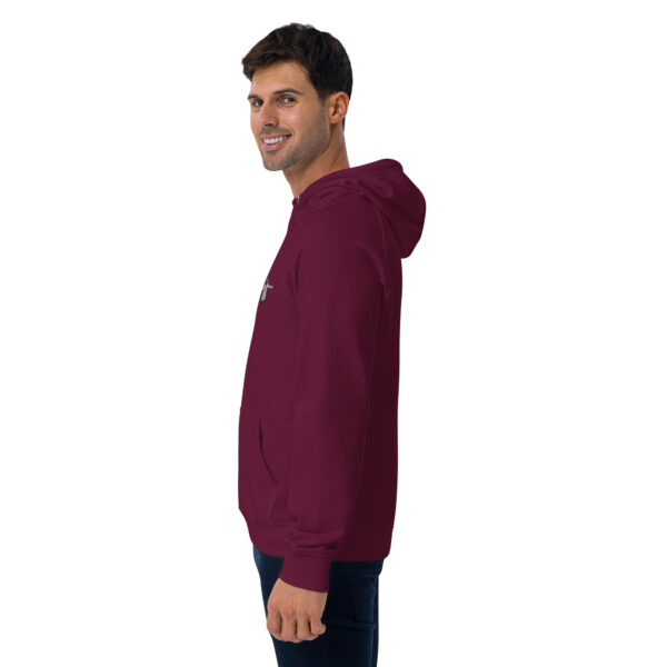 Unisex eco raglan hoodie - Image 8