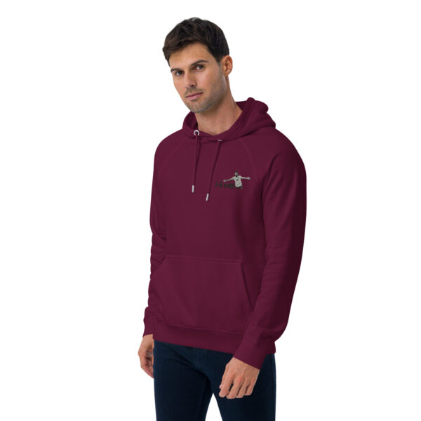 Unisex eco raglan hoodie - Image 9