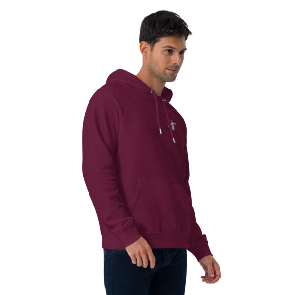 Unisex eco raglan hoodie - Image 10