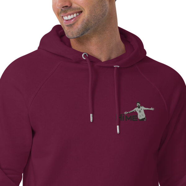 Unisex eco raglan hoodie - Image 14